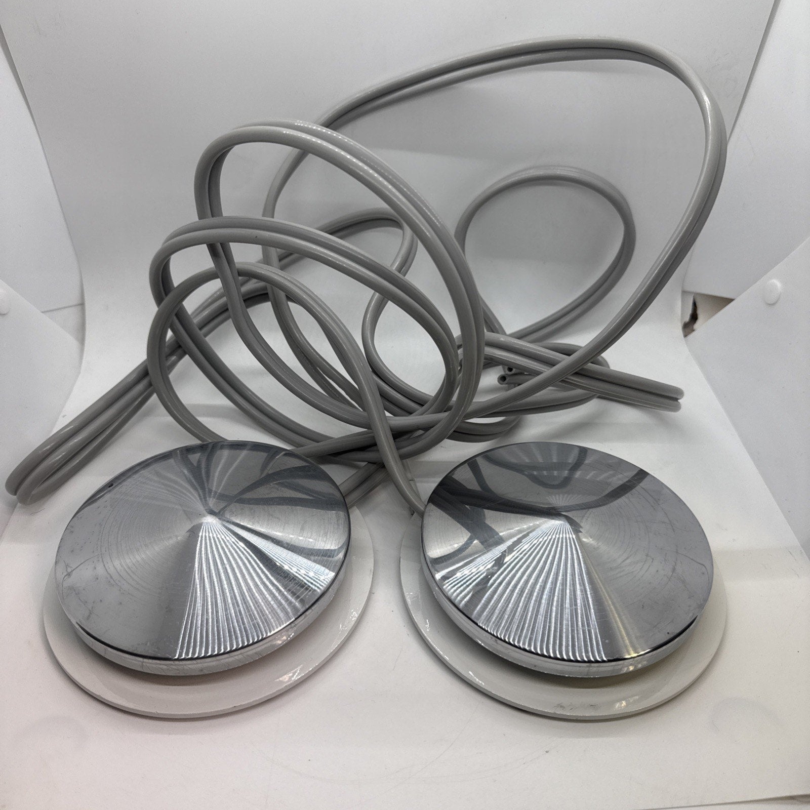 DCI 6301 Economy Disc Dental Foot Control Pedals Gray Tubing + Maintenance Kit