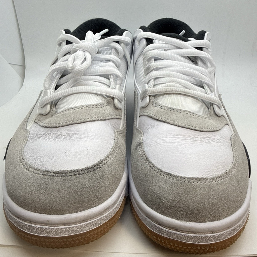 Nike Air Jordan 4 RM White Black Neutral Gray FQ7939-110 Men's Size 10.5