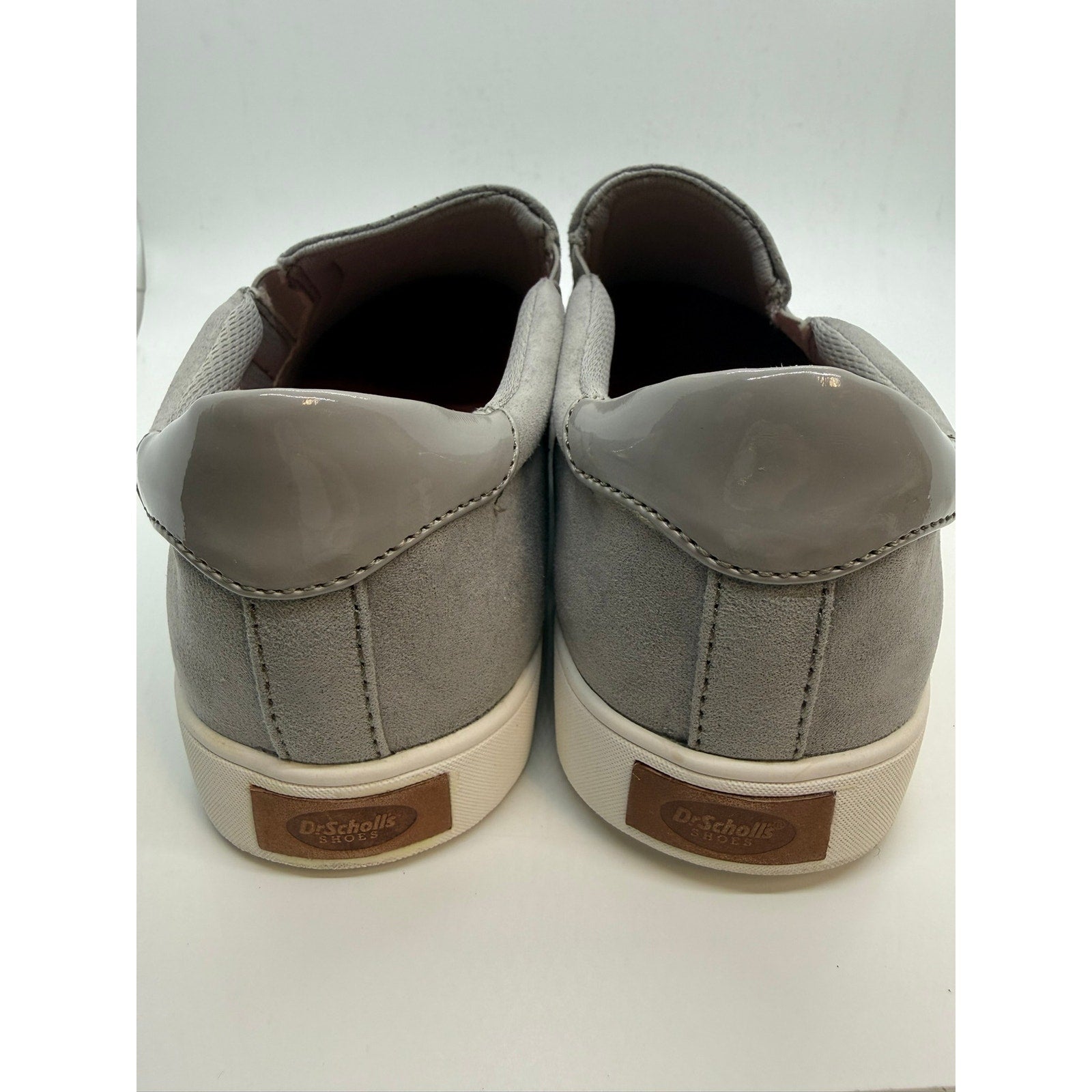 Dr. Scholl's Madison Slip On Sneaker Women's US 8W Gray Perforated Upper