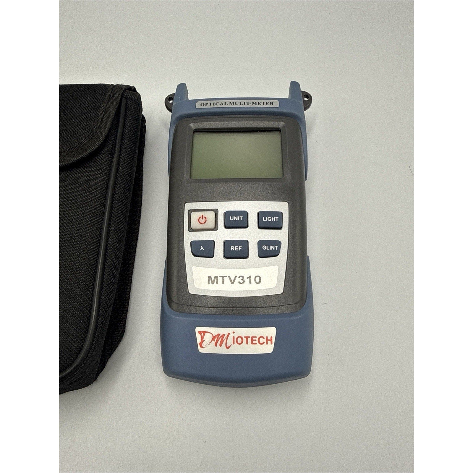 Blue Red Electric Circuit Testing Device Accurate Portable Fiber Optic Meter