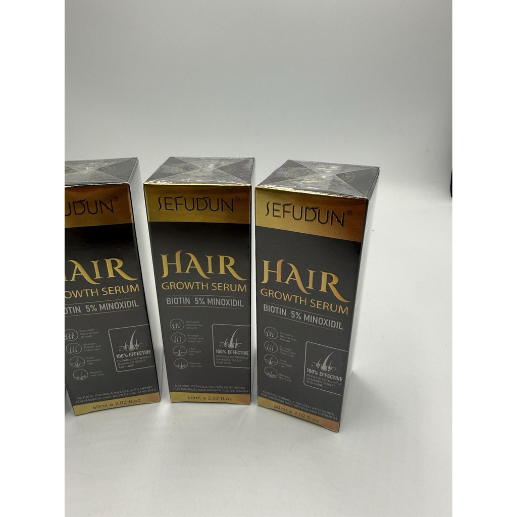 SEDUDUN Hair Growth Serum - Promote Hair Growth & Thickness EXP 05/27 - 4 Pack
