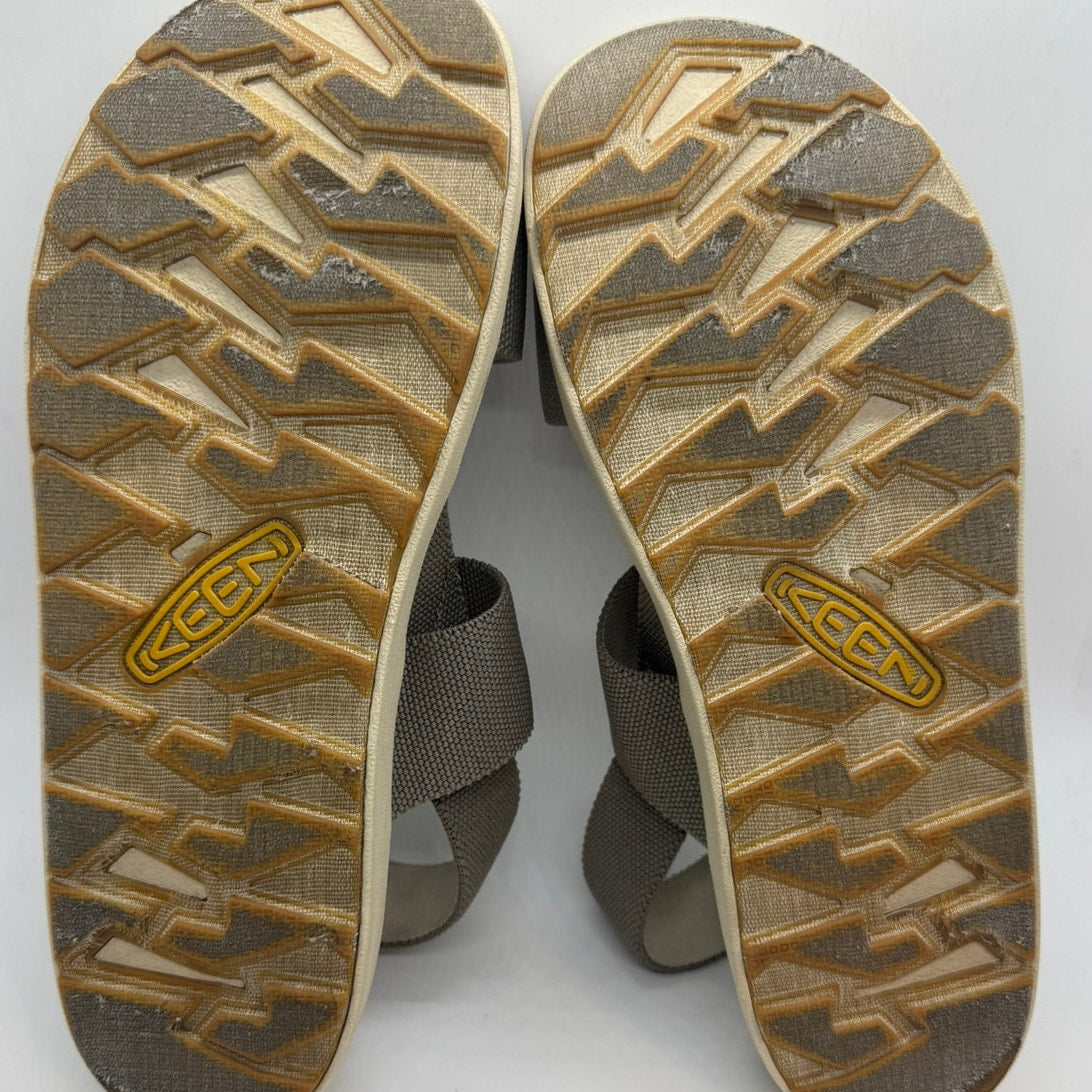 KEEN Elle Backstrap Sandals Women's US 9.5 Brindle/Birch Stretch Strappy