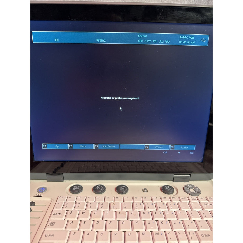 15" Portable Laptop Ultrasound Scanner Machine Diagnostics Ultrasound System