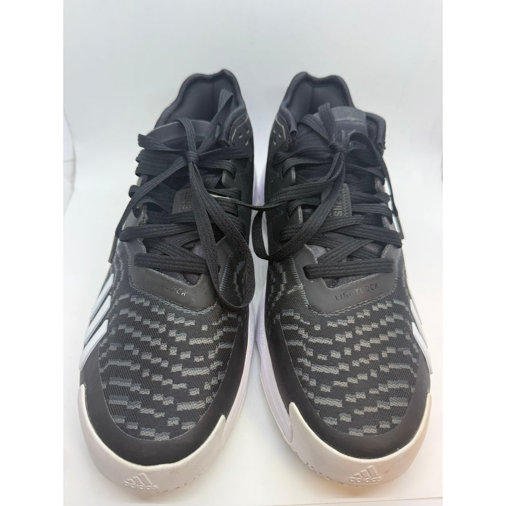 Adidas D.O.N. Issue #4 Running Sneaker Mens US 9 1/2 Black Carbon Lace-Up GY6505