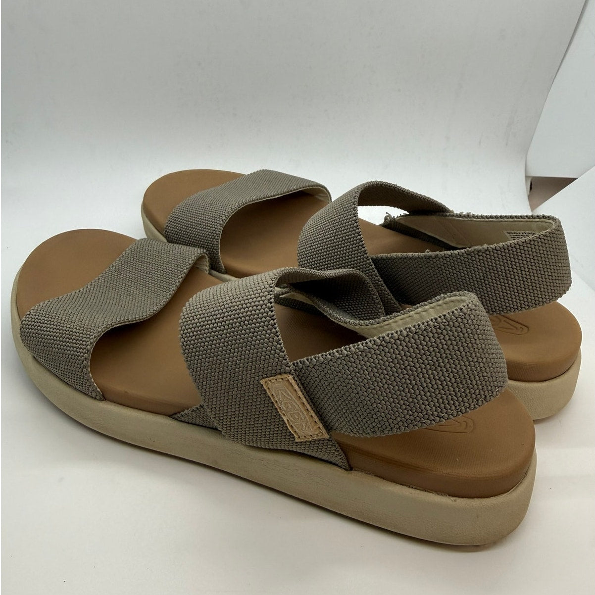 KEEN Elle Backstrap Sandals Women's US 9 Wide Brindle/Birch Mesh Stretchy