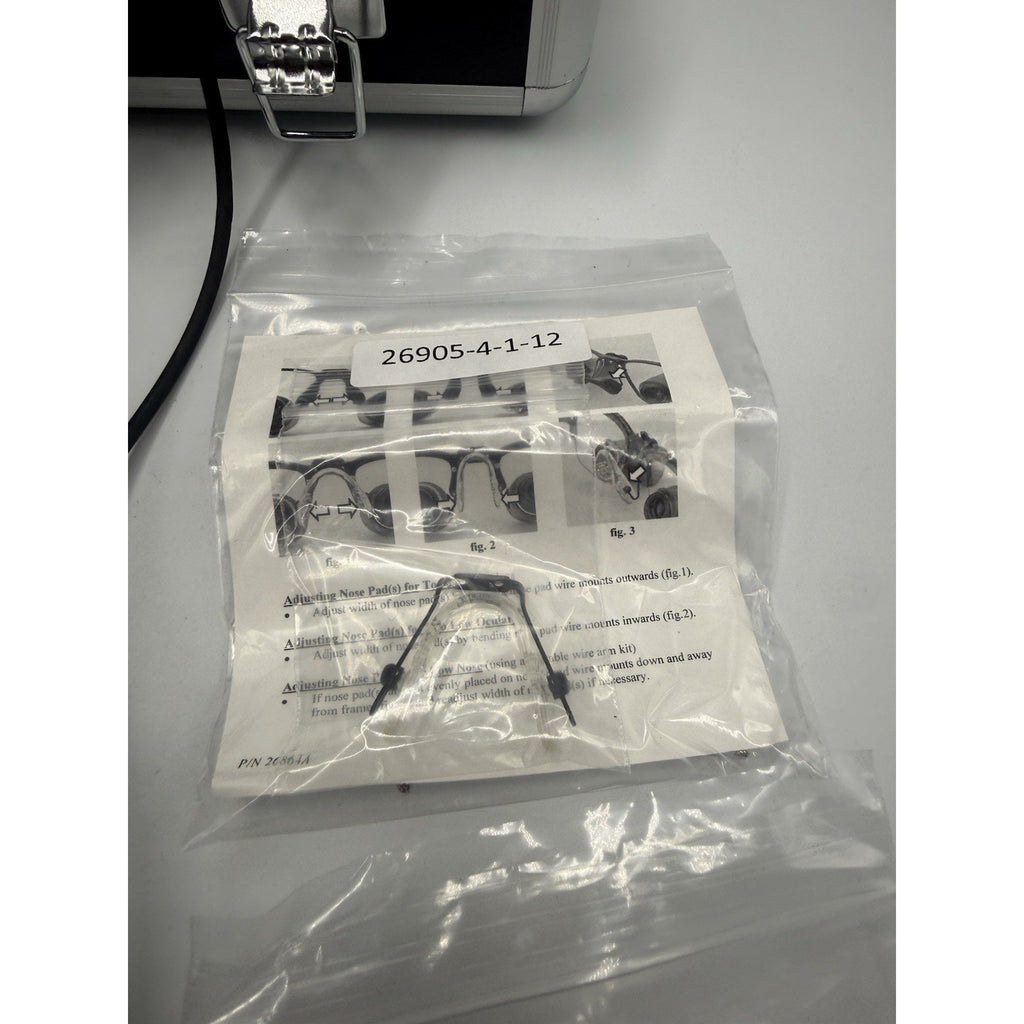 SurgiTel Dental Loupes With LED Light comes with travel case accessories