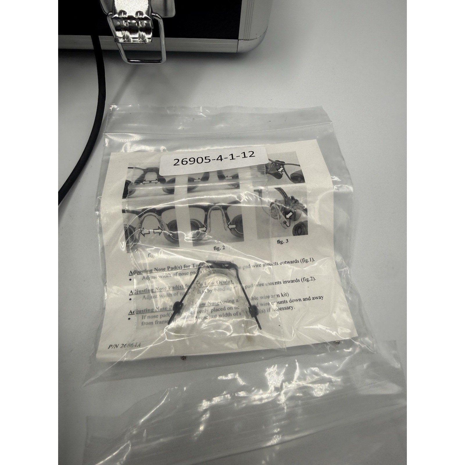 SurgiTel Dental Loupes With LED Light comes with travel case accessories