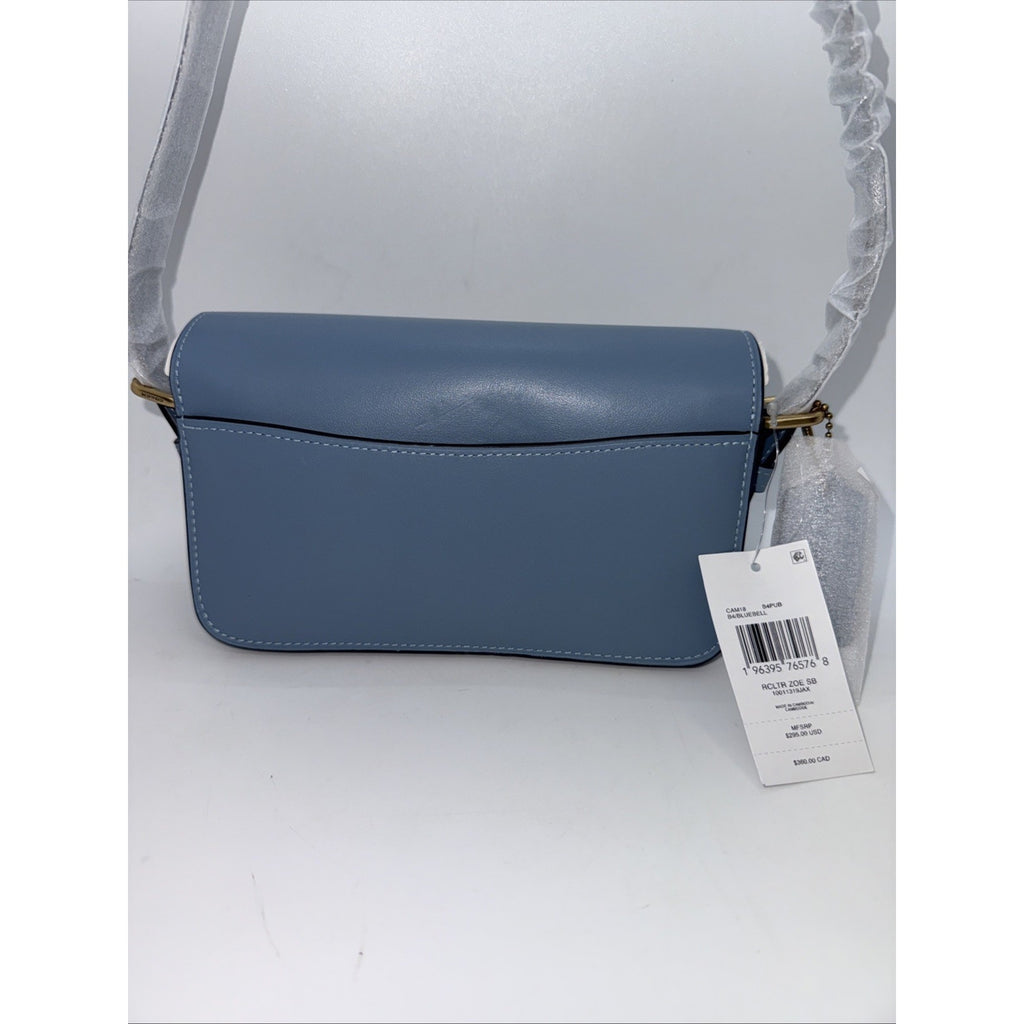 Coach Women's Zoe Shoulder Bag CAM18 Bluebell