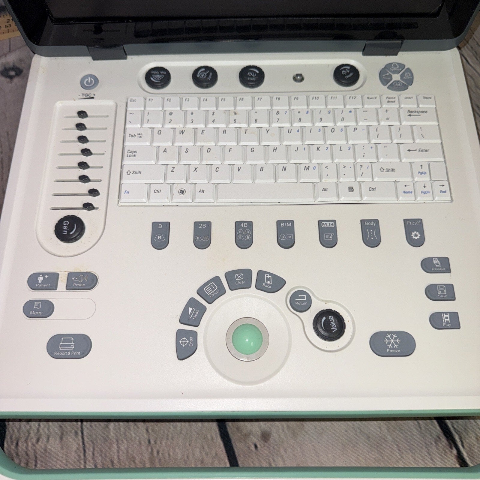 15" Portable Laptop Ultrasound Scanner Machine Diagnostics Ultrasound System