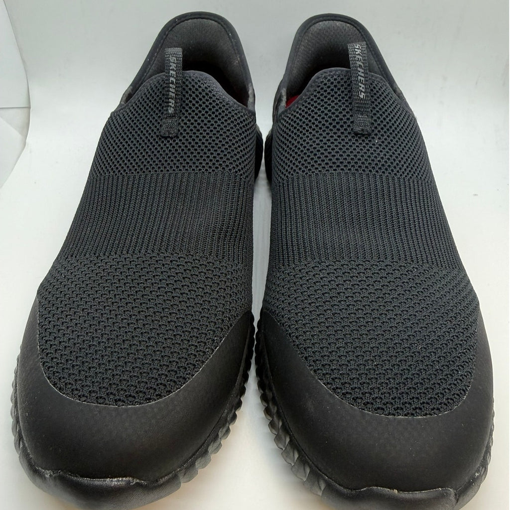 Skechers Work Cessnock Rylind Slip-Ins Shoes Women's US 10 Black 108127W