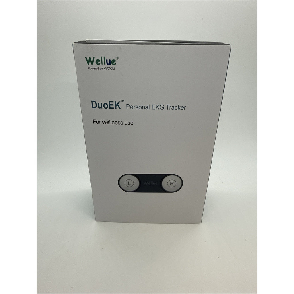 Wellue DuoEK Personal EKG Tracker Wellness Monitor ER2 Heart Rate & Rhythm