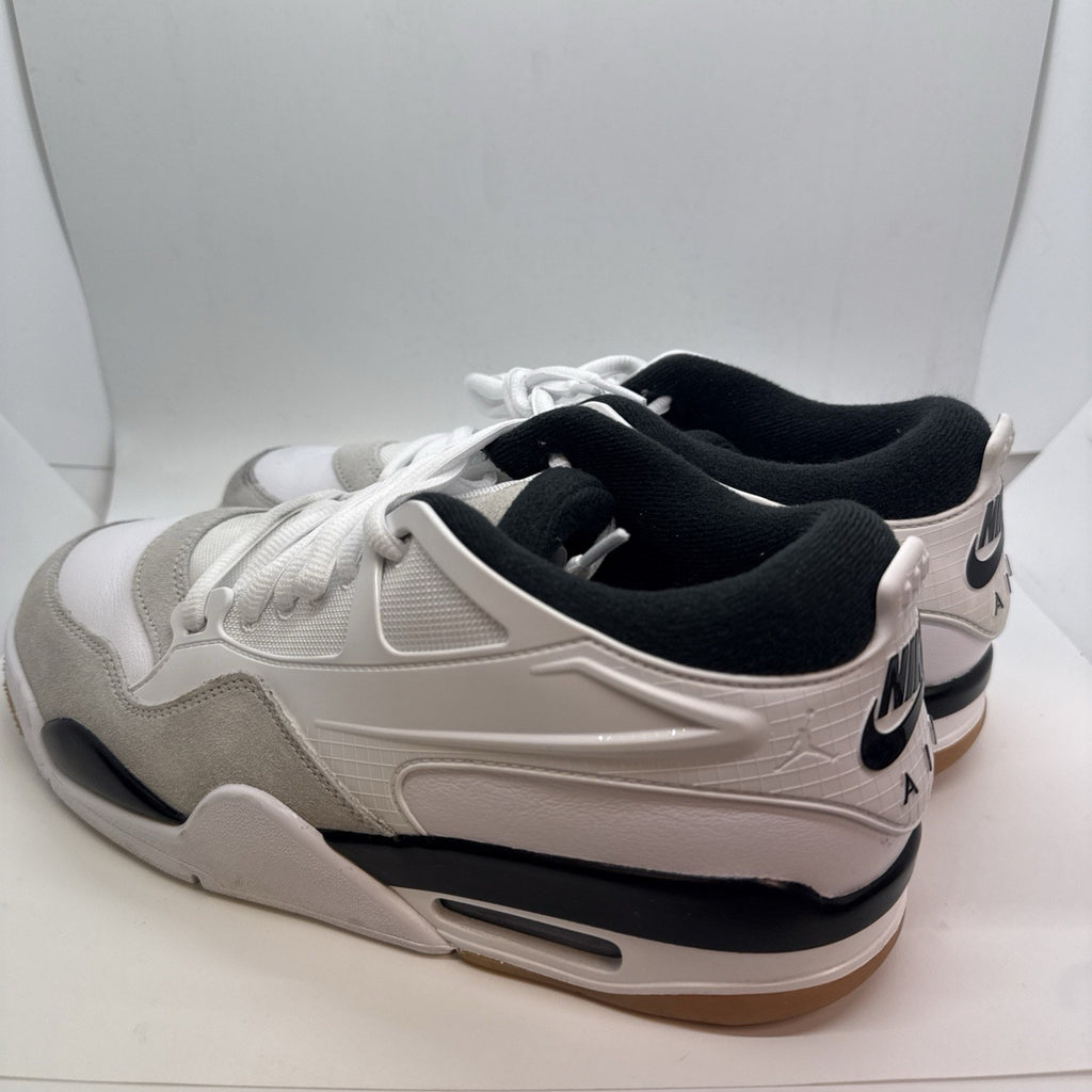 Nike Air Jordan 4 RM White Black Neutral Gray FQ7939-110 Men's Size 10.5