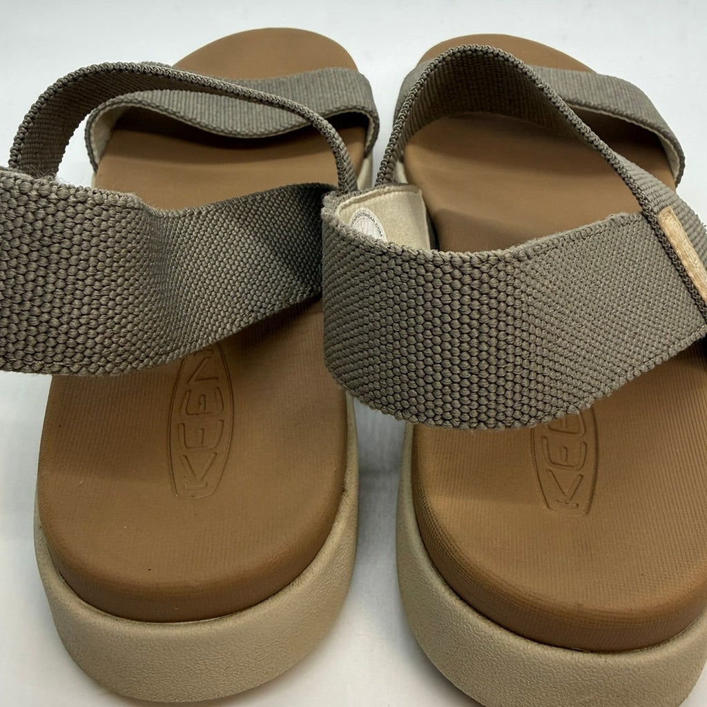 KEEN Elle Backstrap Sandals Women's US 9 Wide Brindle/Birch Mesh Stretchy