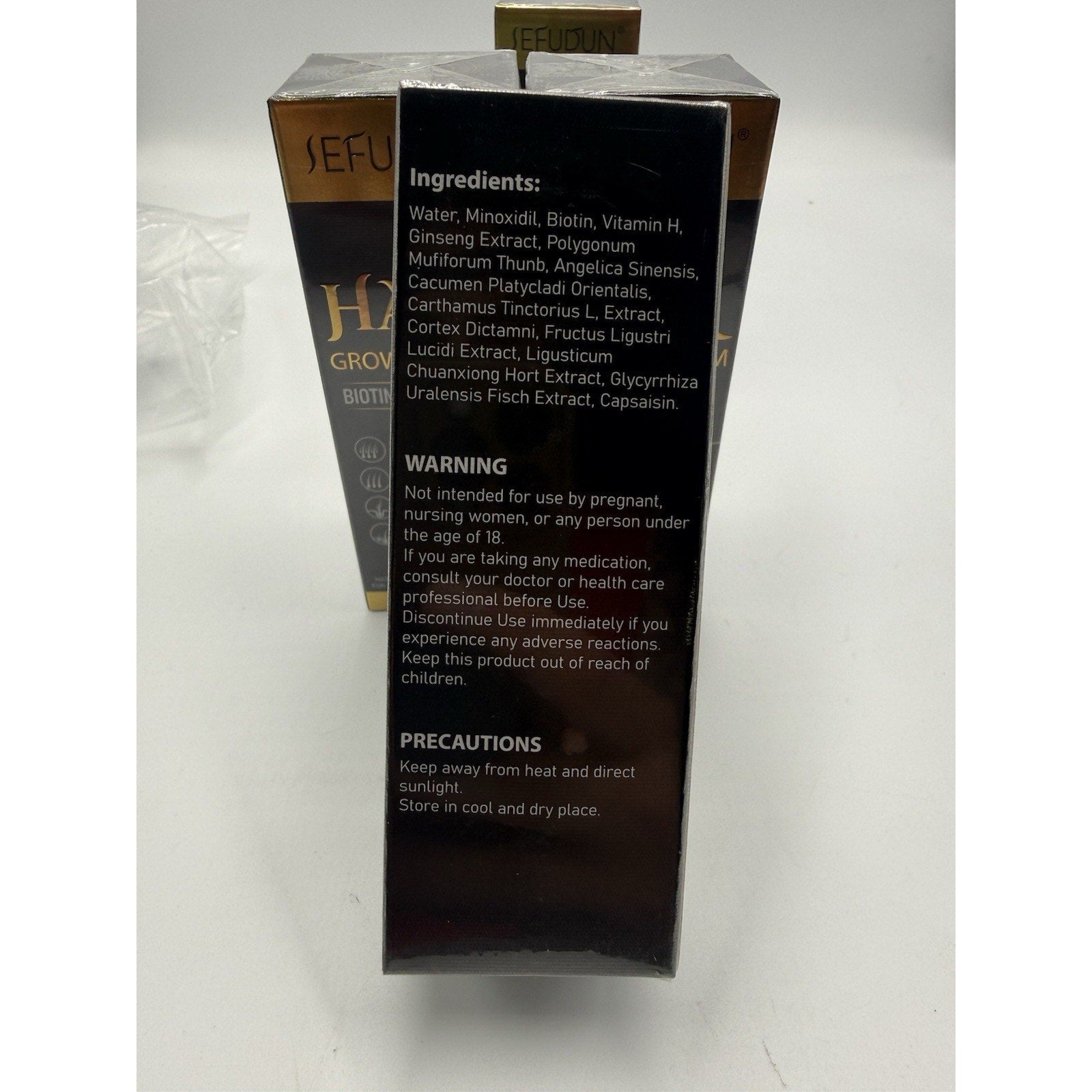 SEDUDUN Hair Growth Serum - Promote Hair Growth & Thickness EXP 05/27 - 4 Pack