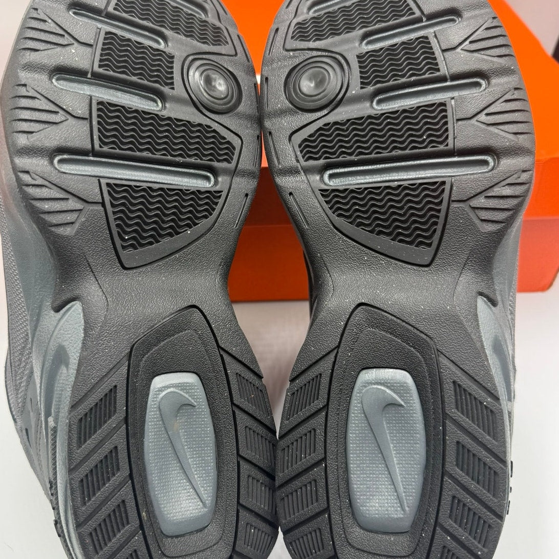 Nike Air Monarch IV Sneakers Men's US 11 Gray Black Lace-Up Round Toe 416355 003