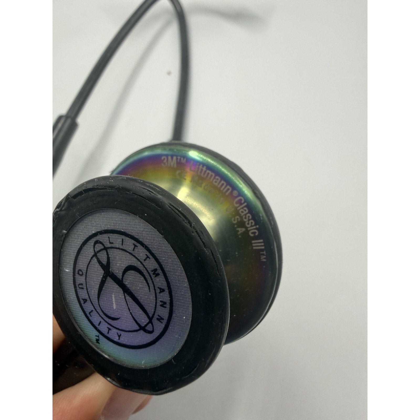 3M Littmann Classic III 27" Monitoring Stethoscope Black Multi Color With Kit