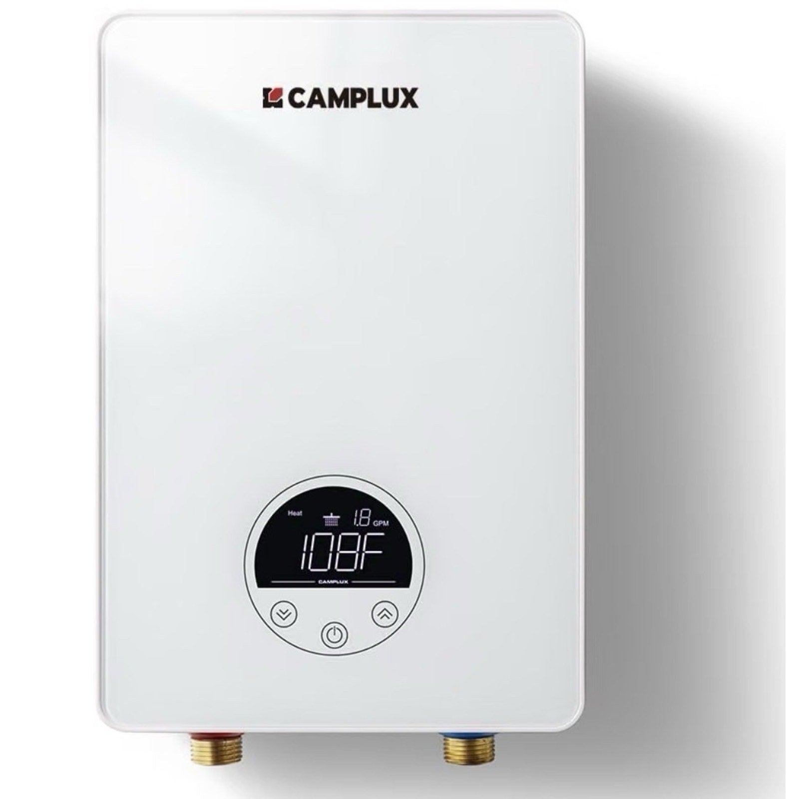 CAMPLUX Tankless Water Heater Electric 6kW at 240 Volts
