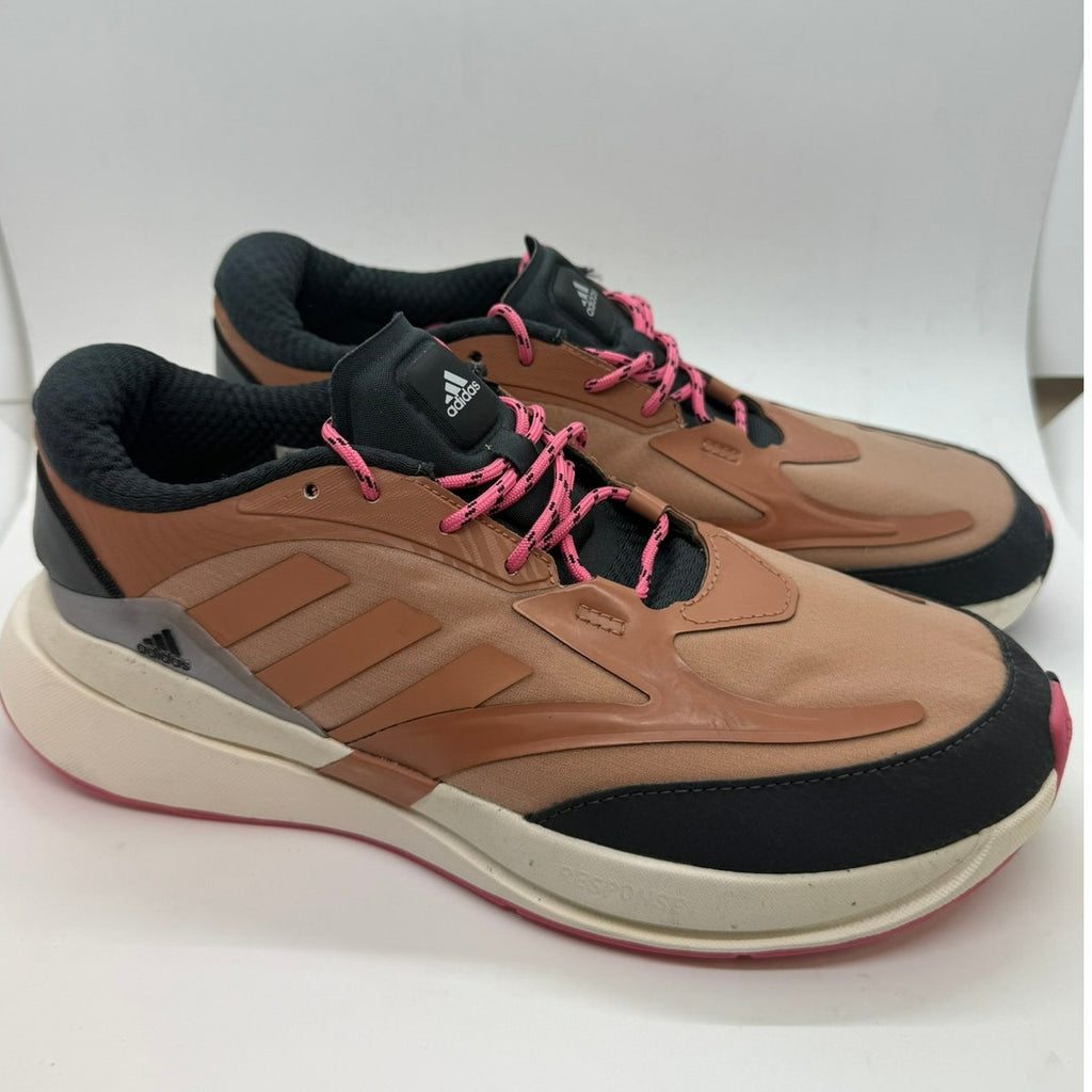 Adidas Brevard Sneakers Women's US 8 Halo Blush Round Toe Lace Up HQ1701