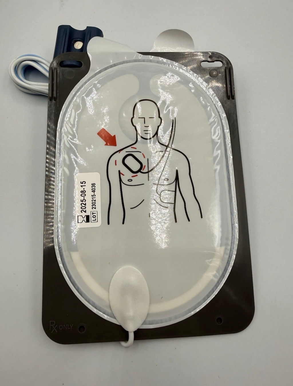 Philips HeartStart FR3 Adult SMART Pads III – Replacement Pads – Exp 08/2025