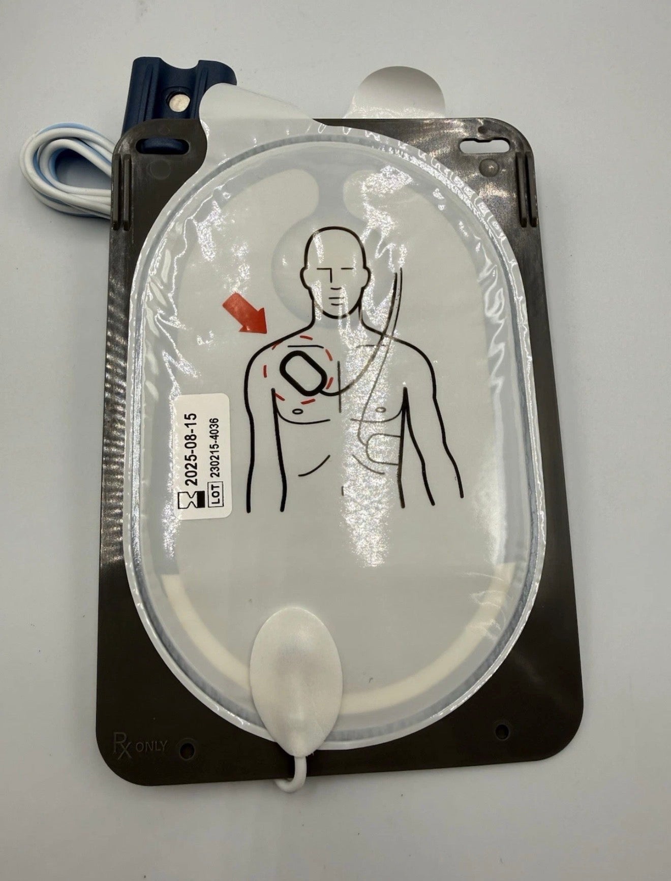 Philips HeartStart FR3 Adult SMART Pads III – Replacement Pads – Exp 08/2025