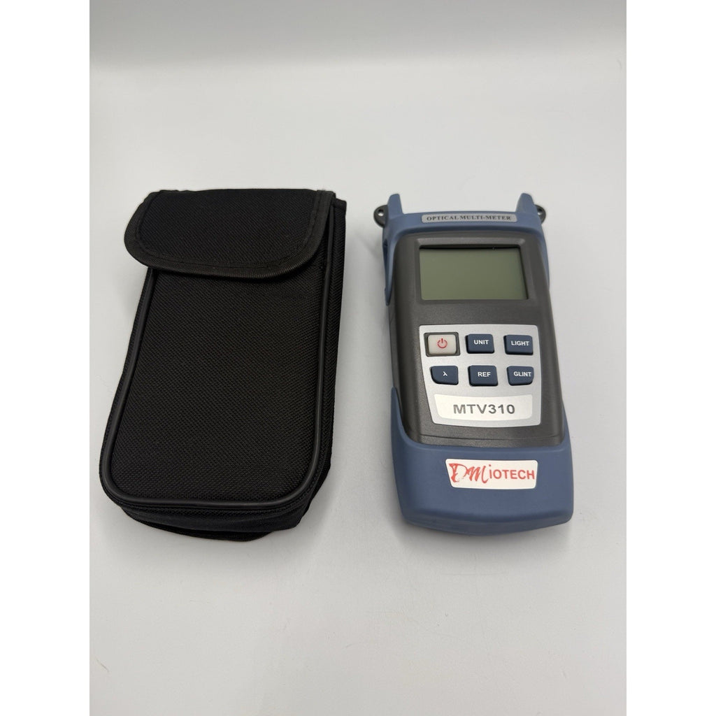 Blue Red Electric Circuit Testing Device Accurate Portable Fiber Optic Meter