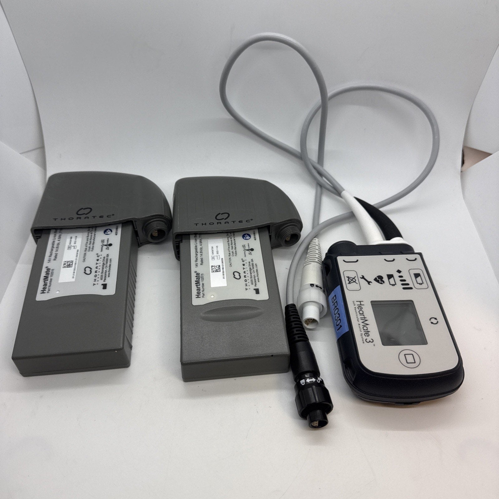 HeartMate 3 Rechargeable Batteries + System Controller For Ventricular 102515