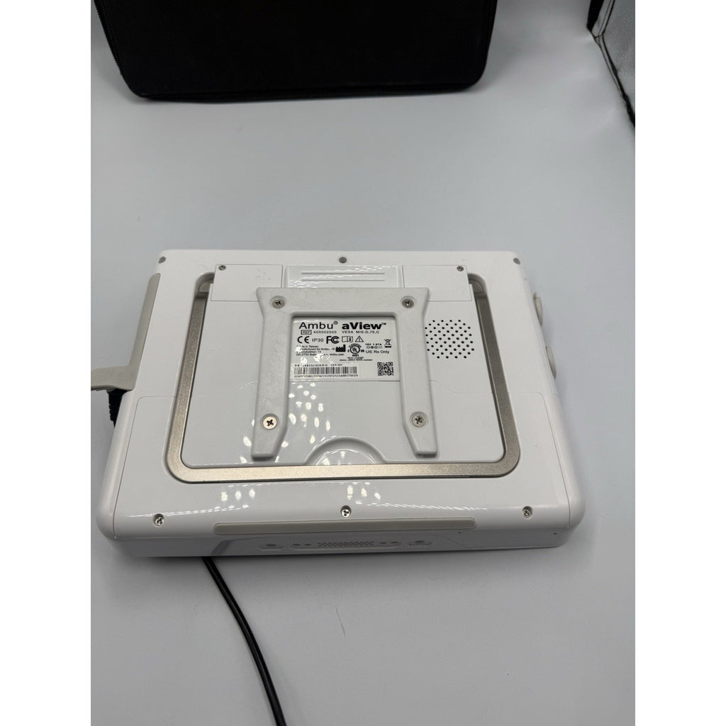 Ambu Aview Monitor 405002000 w/ Power Supply (Tested) Travel Case & Cord