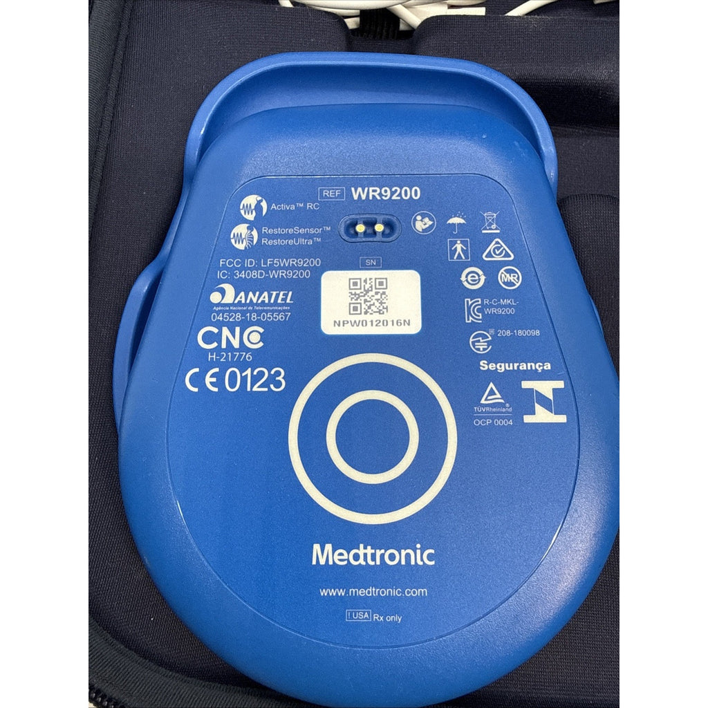 Medtronic InterStim Recharger WR9200 Wireless Medical Device Cardiology CE0123