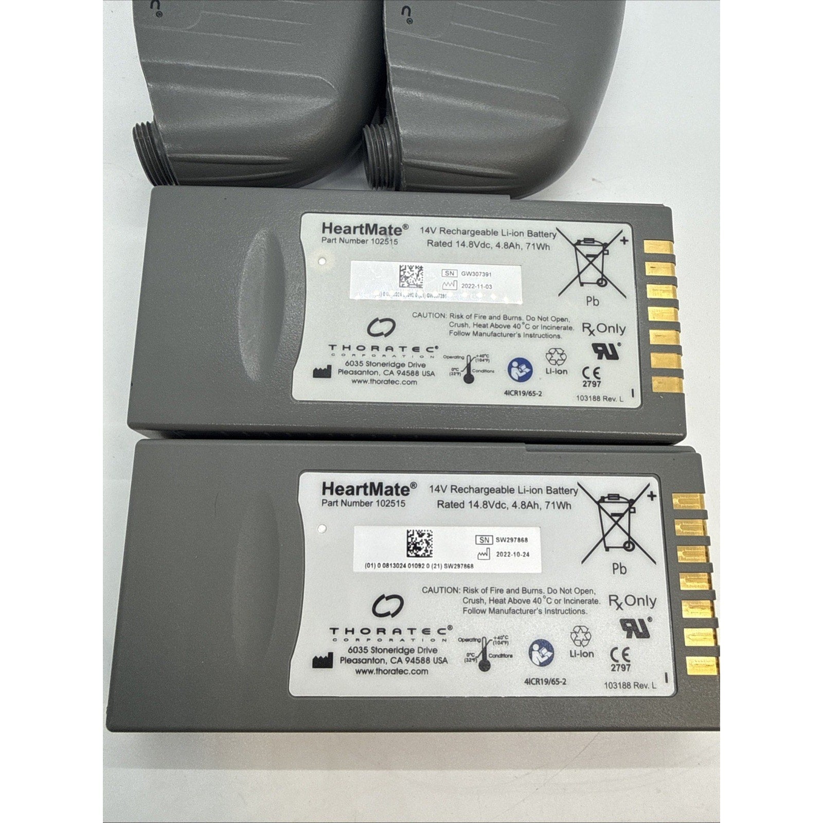 HeartMate 3 Rechargeable Batteries + System Controller For Ventricular 102515