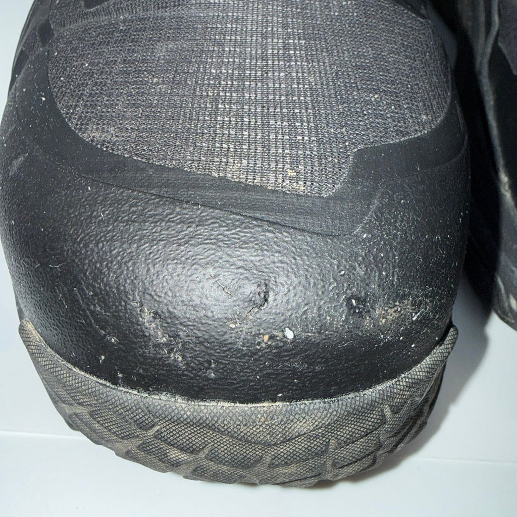 KEEN CSA Targhee Blur Waterproof Work Boot Men's US 12D Black Lace-Up Carbon Toe