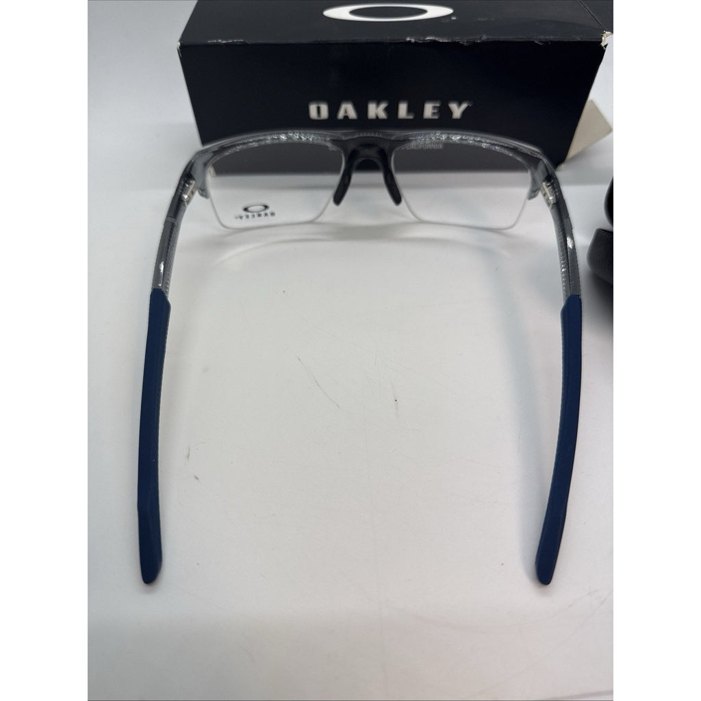 Oakley Men's Ox8061 Plazlink Rectangular Eyewear Frames DEMO Lens