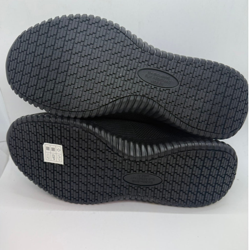 Skechers Work Cessnock Rylind Slip-Ins Shoes Women's US 10 Black 108127W