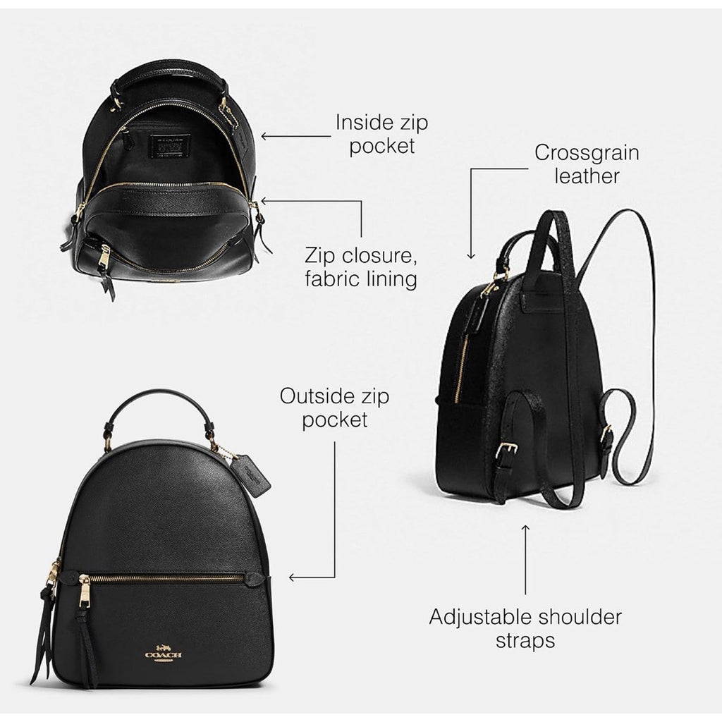 COACH Jordyn Backpack, Black CP510