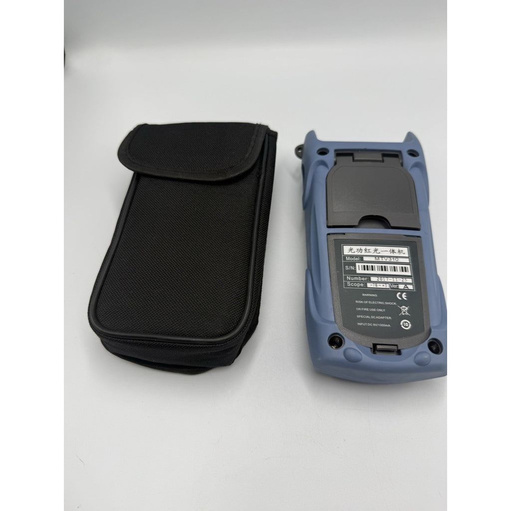 Blue Red Electric Circuit Testing Device Accurate Portable Fiber Optic Meter