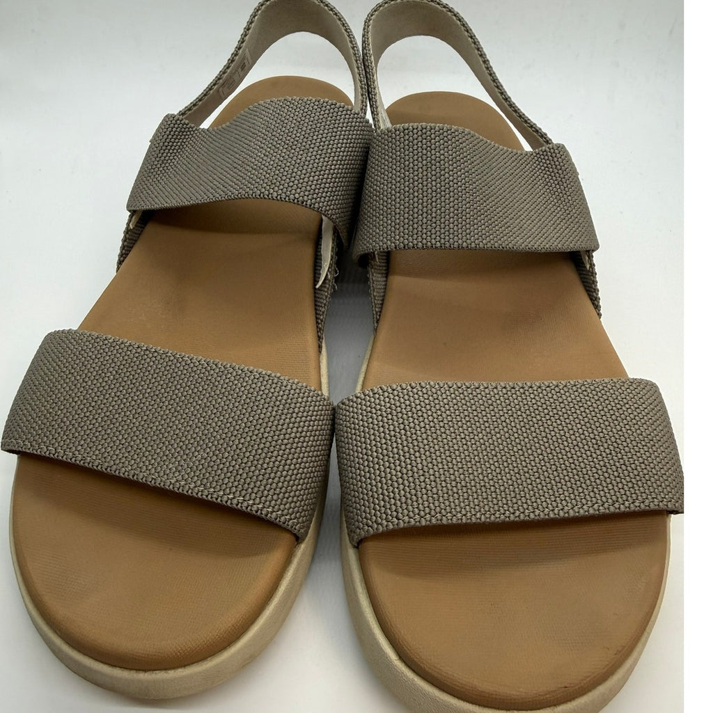 KEEN Elle Backstrap Sandals Women's US 9.5 Brindle/Birch Stretch Strappy