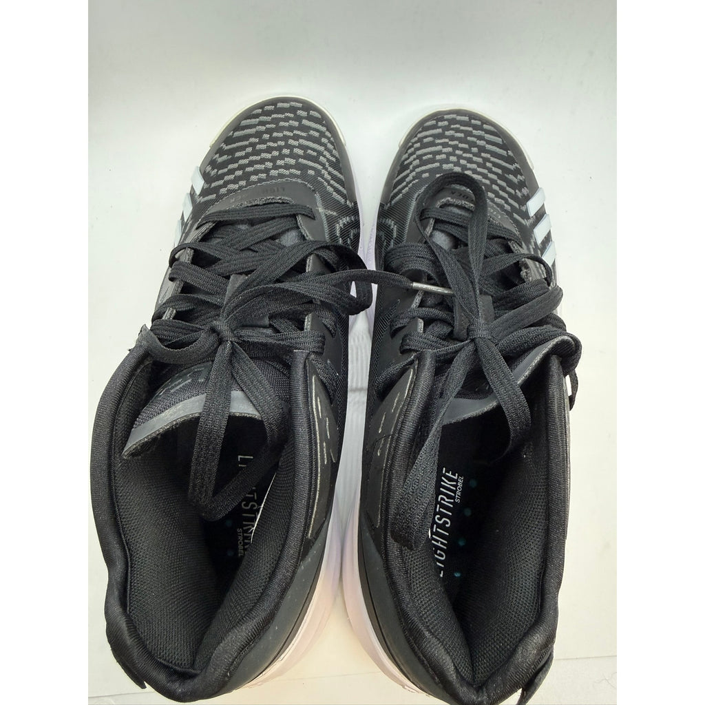 Adidas D.O.N. Issue #4 Running Sneaker Mens US 9 1/2 Black Carbon Lace-Up GY6505