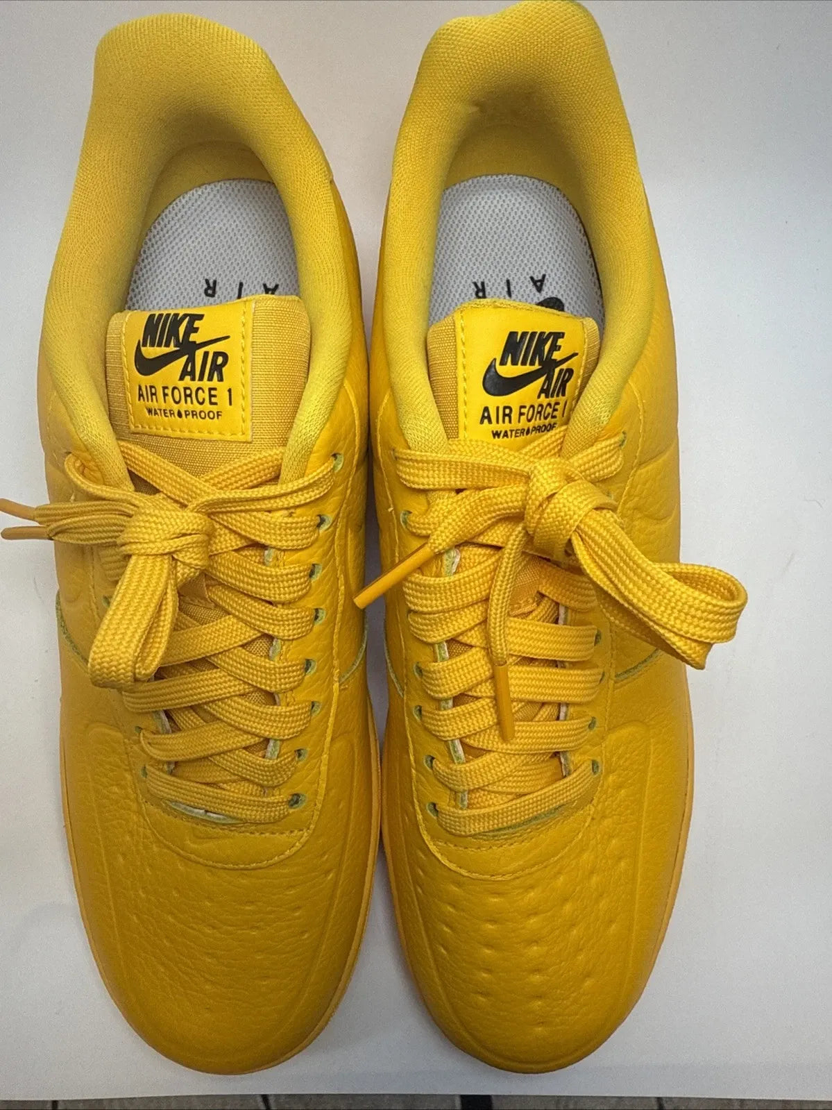 Size 8.5 - Nike Air Force 1 '07 Pro-Tech University Gold Waterproof Sneakers