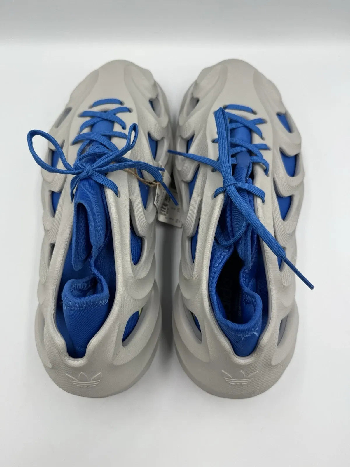 [HQ4333] Adidas Men's Authentic Adifom Q Grey Two Royal Blue Sneakers Size 9.5