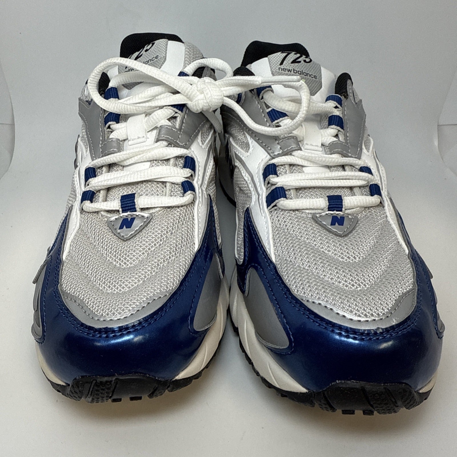 Size 8 - New Balance 725 Atlantic Blue Grey Matter Mens Sneakers