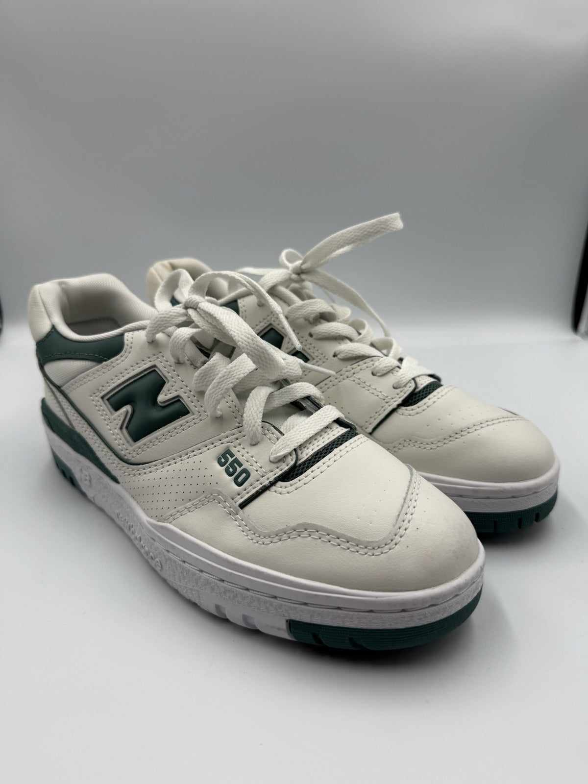 New Balance 550 ALD White Green Size 8.5