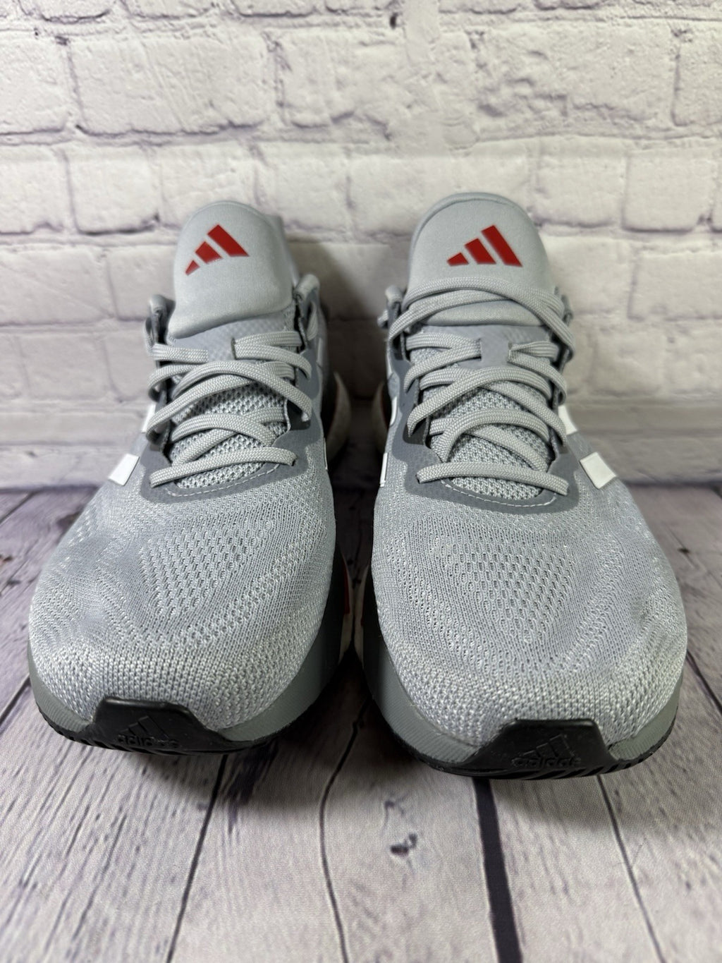 Adidas Men's Solarglide 6 Running Shoes Grey White Size 11