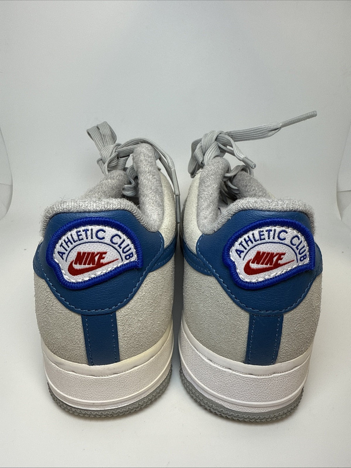 Nike Air Force 1 Low 'Athletic Club White Grey (GS) Size 7