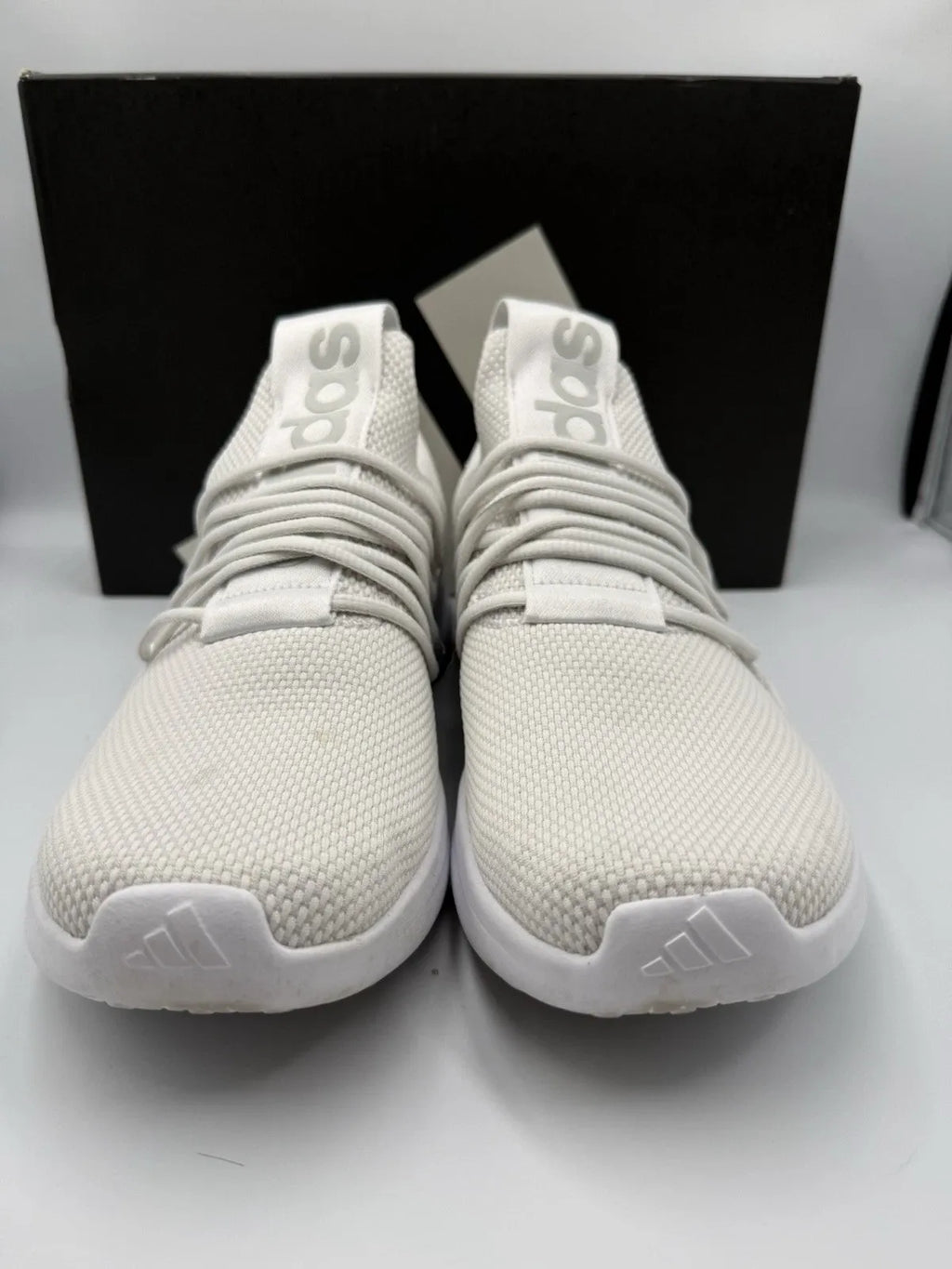 Adidas Lite Racer 7.0 Adapt 7.0 Cloud White Grey Shoes IE6326 Men's Size 10.5