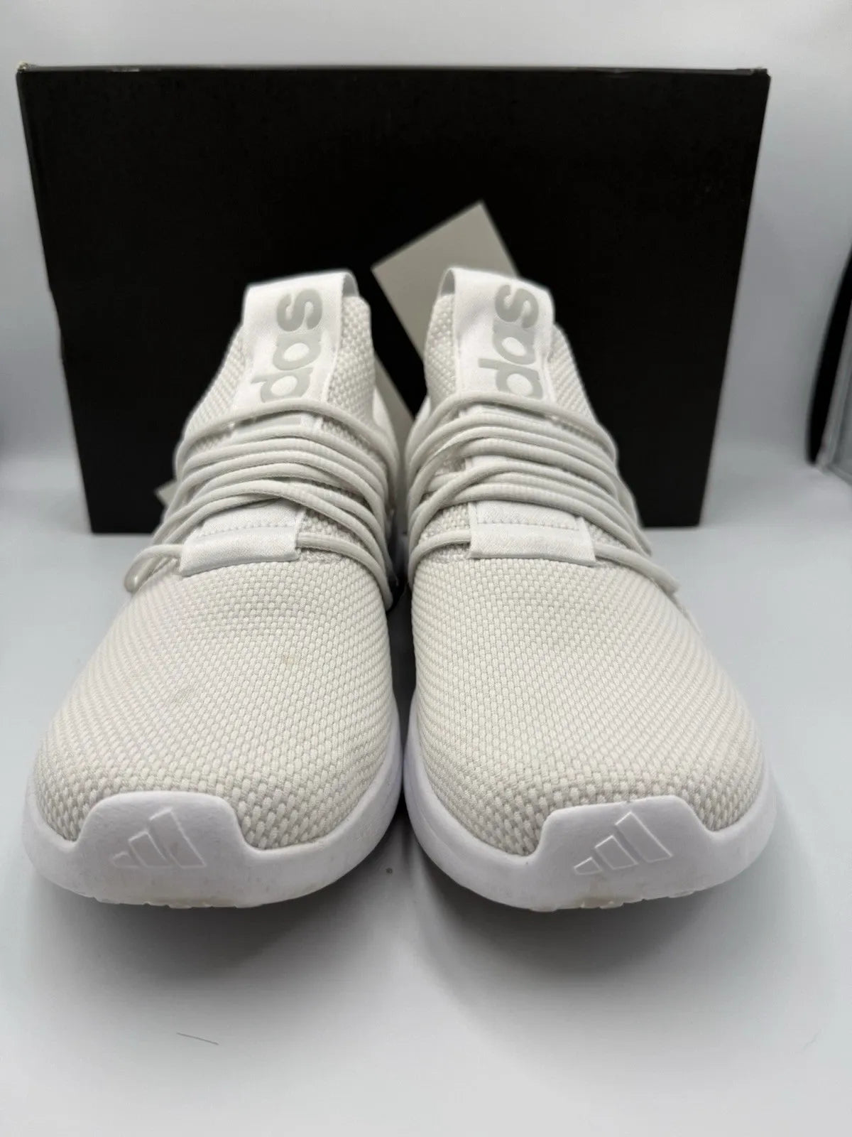 Adidas Lite Racer 7.0 Adapt 7.0 Cloud White Grey Shoes IE6326 Men's Size 10.5