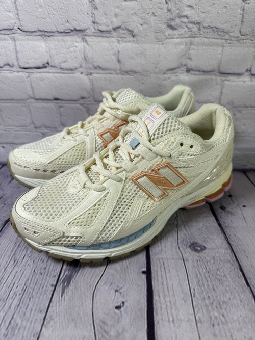 *NEW BALANCE Men's 1906R White Beige 'Sea Salt' Pink Sugar M1906RBP Size 6.5