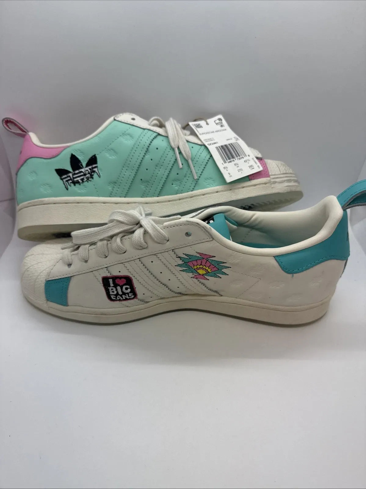 adidas Arizona Tea X Superstar Have An Iced Day Mens Shoes Size 9.5 NWT