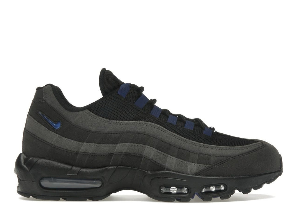Size 9.5 - Nike Air Max 95 Jewel - Black Deep Royal