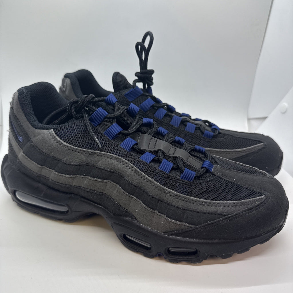 Size 9.5 - Nike Air Max 95 Jewel - Black Deep Royal