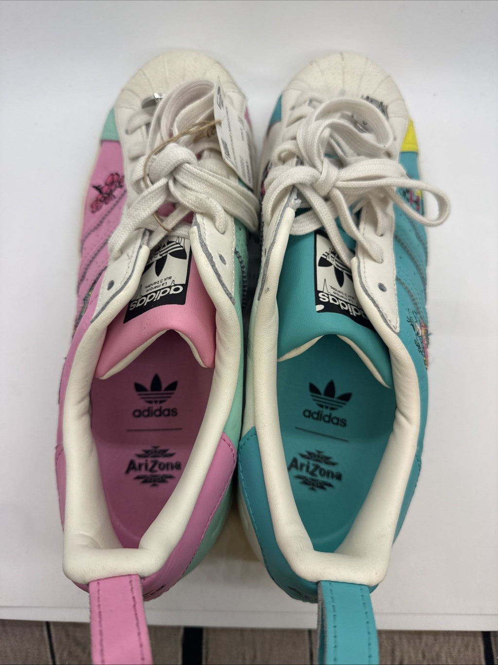 adidas Arizona Tea X Superstar Have An Iced Day Mens Shoes Size 9.5 NWT