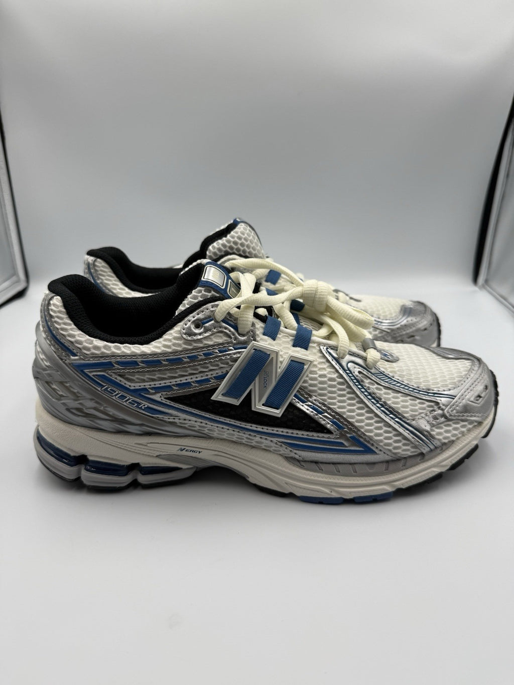 New Balance 1906R Silver Metallic Blue Agate Sneaker Shoes 44 US 10 M1906REB